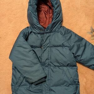 Zara Kids Blue Hooded Jacket